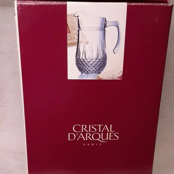 HOST PICK!!   NEW Cristal d'Arques Pitcher made in France - Picture 11 of 13